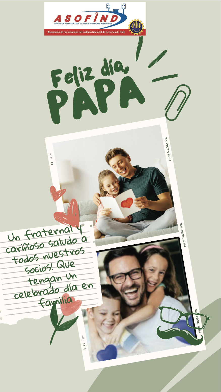 ¡FELÍZ DÍA PAPÁ!